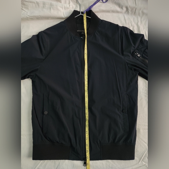 NWOT Banana Republic Men's Navy Bomber Jacket - Picture 4 of 5